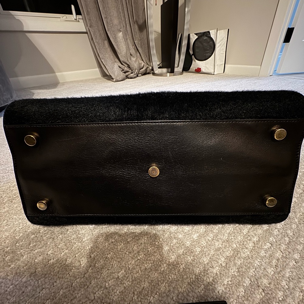 Saint Laurent Sac de Jour pony-style calfskin handbag RARE - Picture 9 of 12